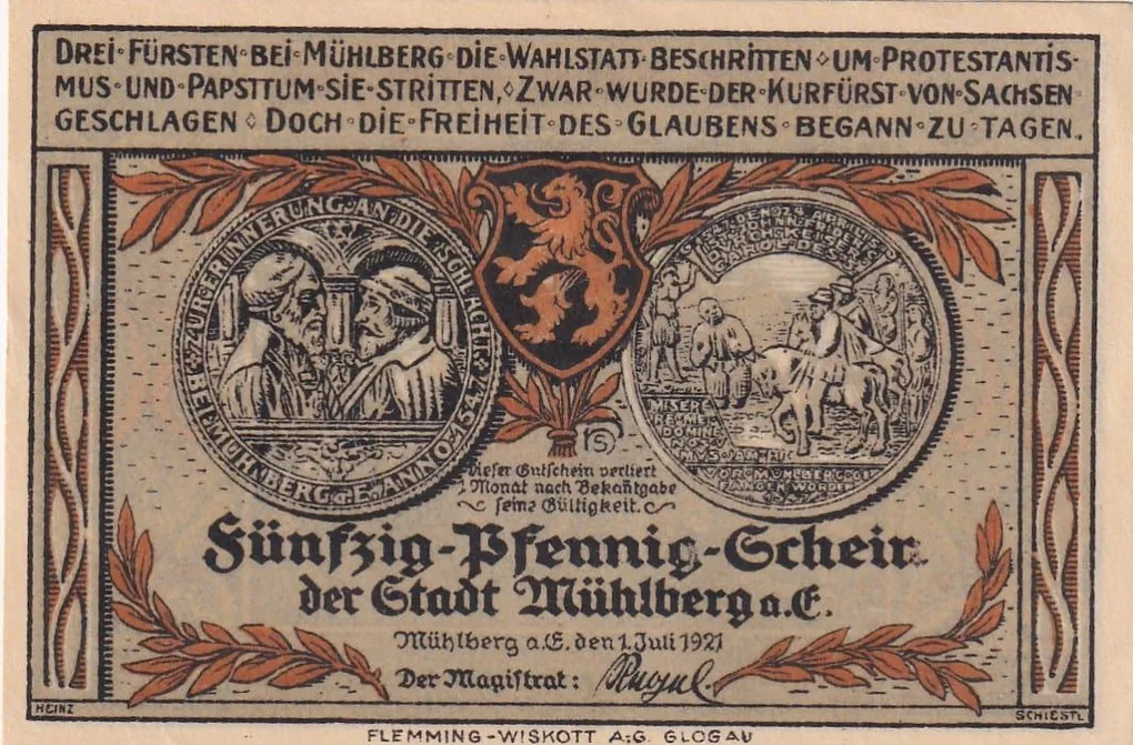 Germany, 50 Pfennigs (1921) Rare Note Lowest Price