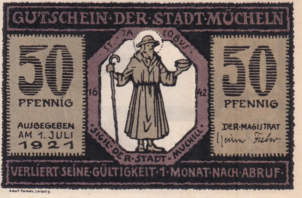 Germany, 50 Pfennigs ( 1921 ) series Rare Note Lowest Price