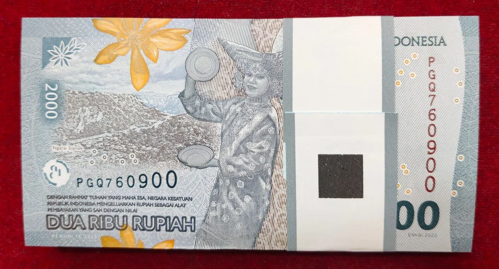 Indonesia 2000 Rupiah GEM UNC Serial Packet