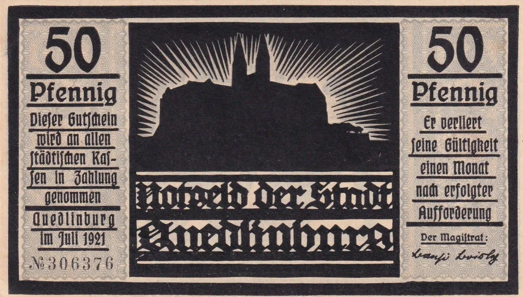Germany, 50 Pfennigs ( 1921 ) series Rare Note Lowest Price