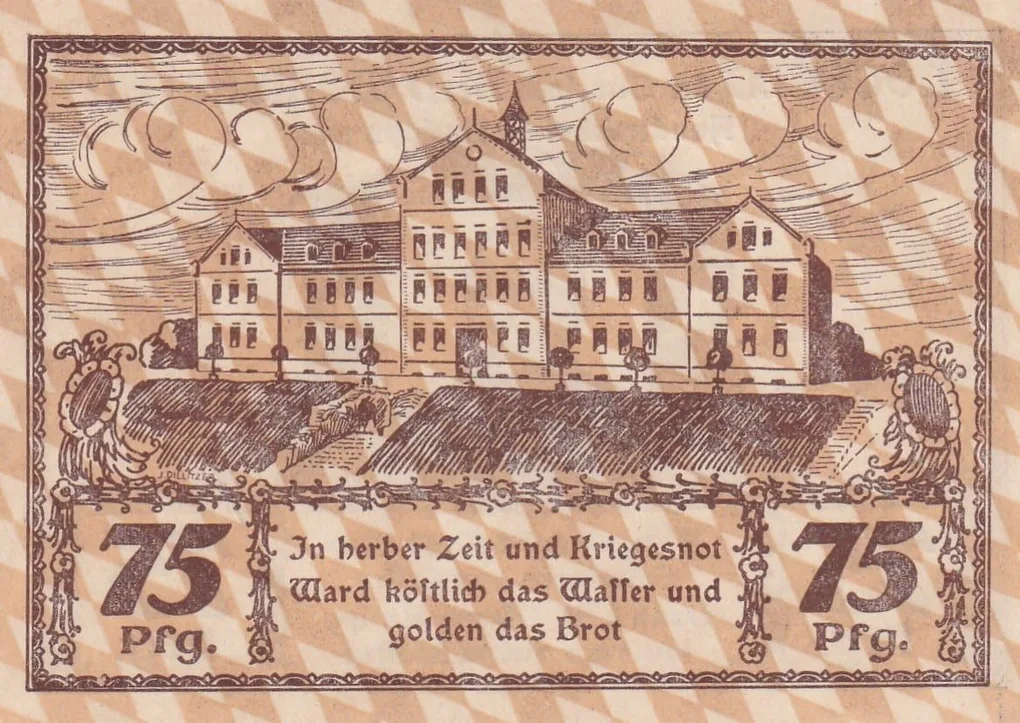 Germany, 75 Pfennigs ( 1921 ) series Rare Note Lowest Price