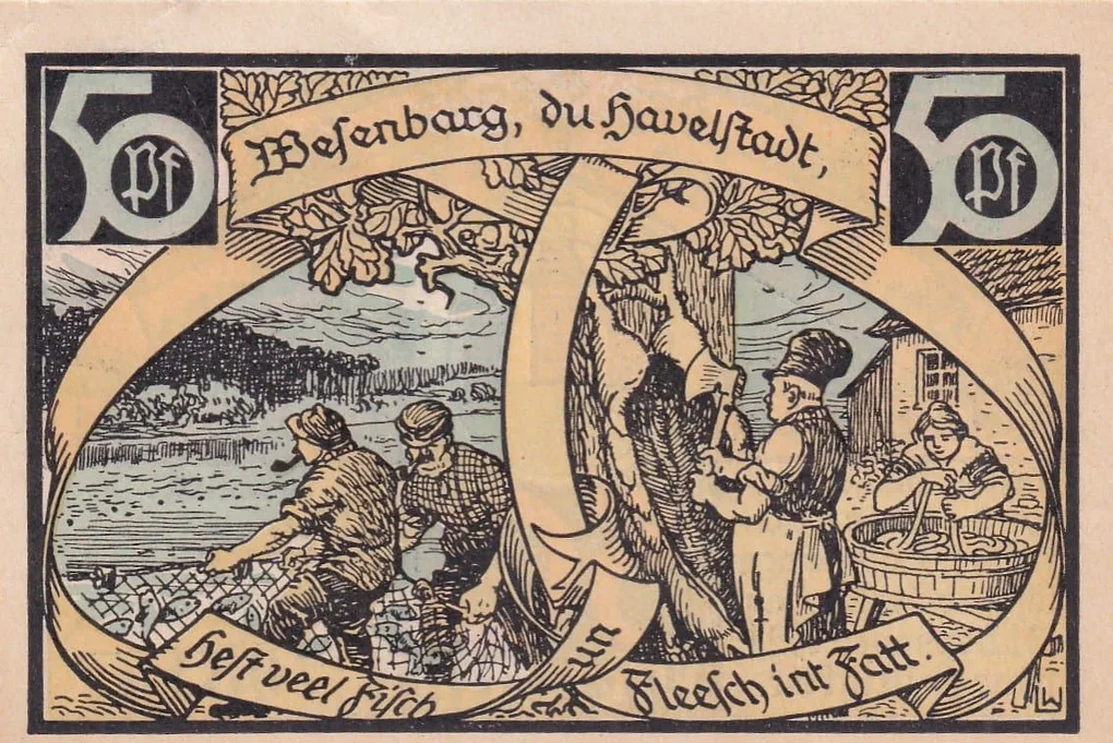 Germany, 50 Pfennigs ( 1921) series Rare Note Lowest Price