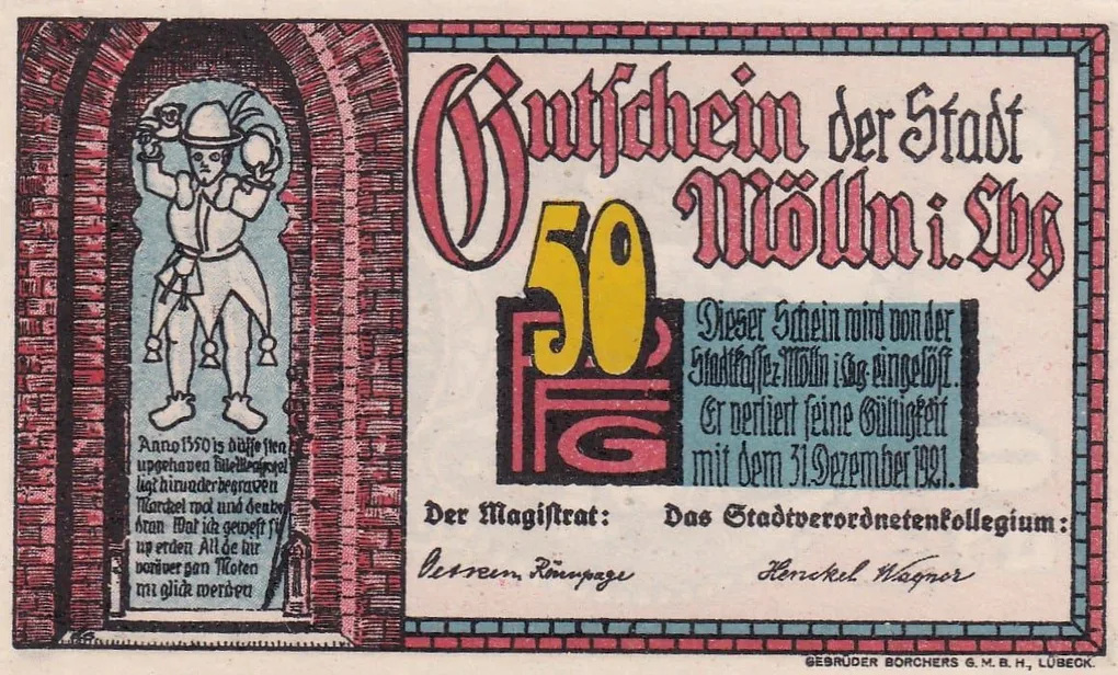 Germany, 50 Pfennigs( 1921) series Rare Note Lowest Price
