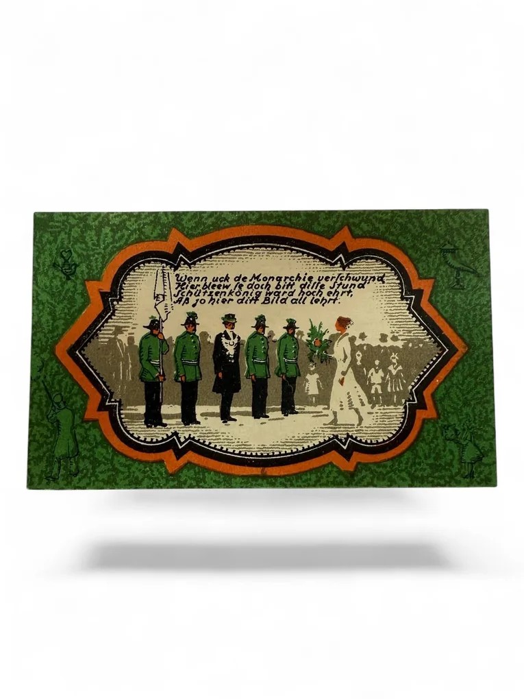 Germany Pfennig Notgeld Emergency Banknote Issues Over a Century Old Unc Unique and Rare