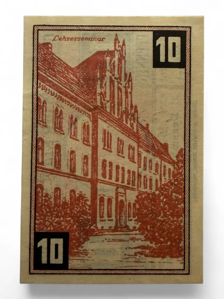 Germany Pfennig Notgeld Emergency Banknote Issues Over a Century Old UNC Unique and Rare