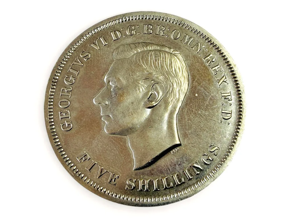Great Britain Issue Festival Of Britain 5 Shillings Crown Piece Proof like Strike Ultra Rare and Unique