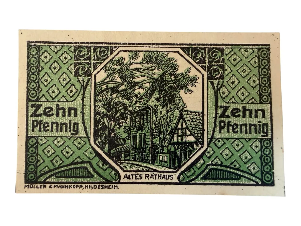 Germany Remda 10 Pfennig Notgeld Set Perleberg Brandenburg UNC and Rare