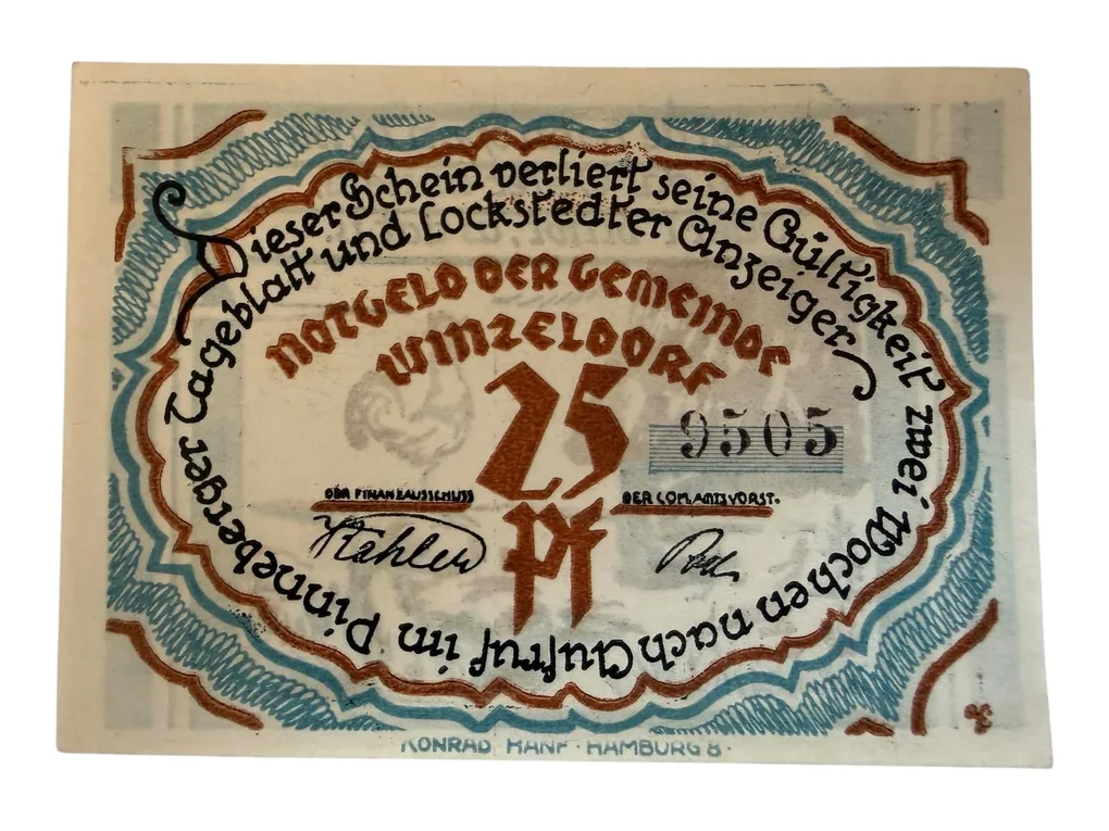 Germany Remda 25 Pfennig Notgeld Set Perleberg Brandenburg UNC and Rare