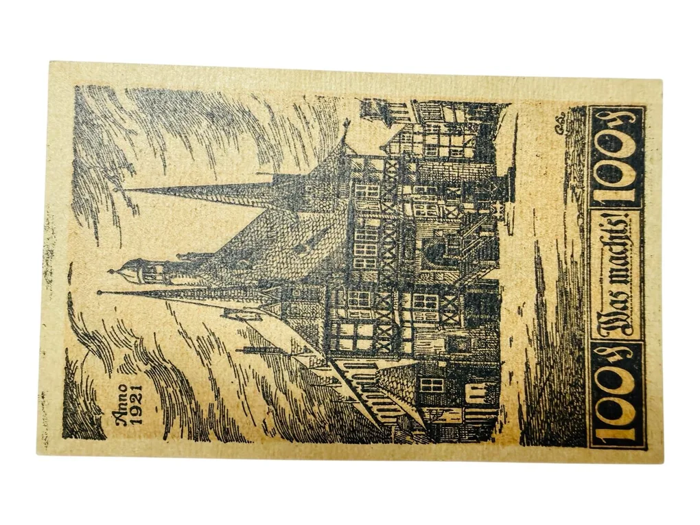 Germany Remda Pfennig Notgeld Emergency Banknote Issues UNC Unique and Rare