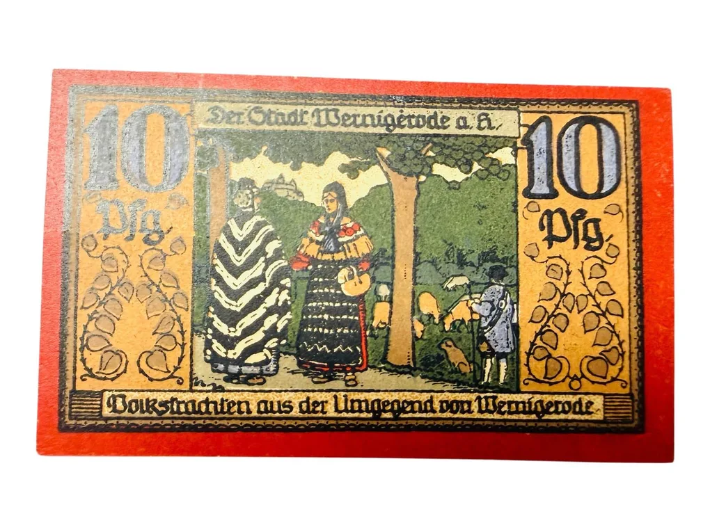 Germany Remda Pfennig Notgeld Emergency Banknote Issues UNC Unique and Rare