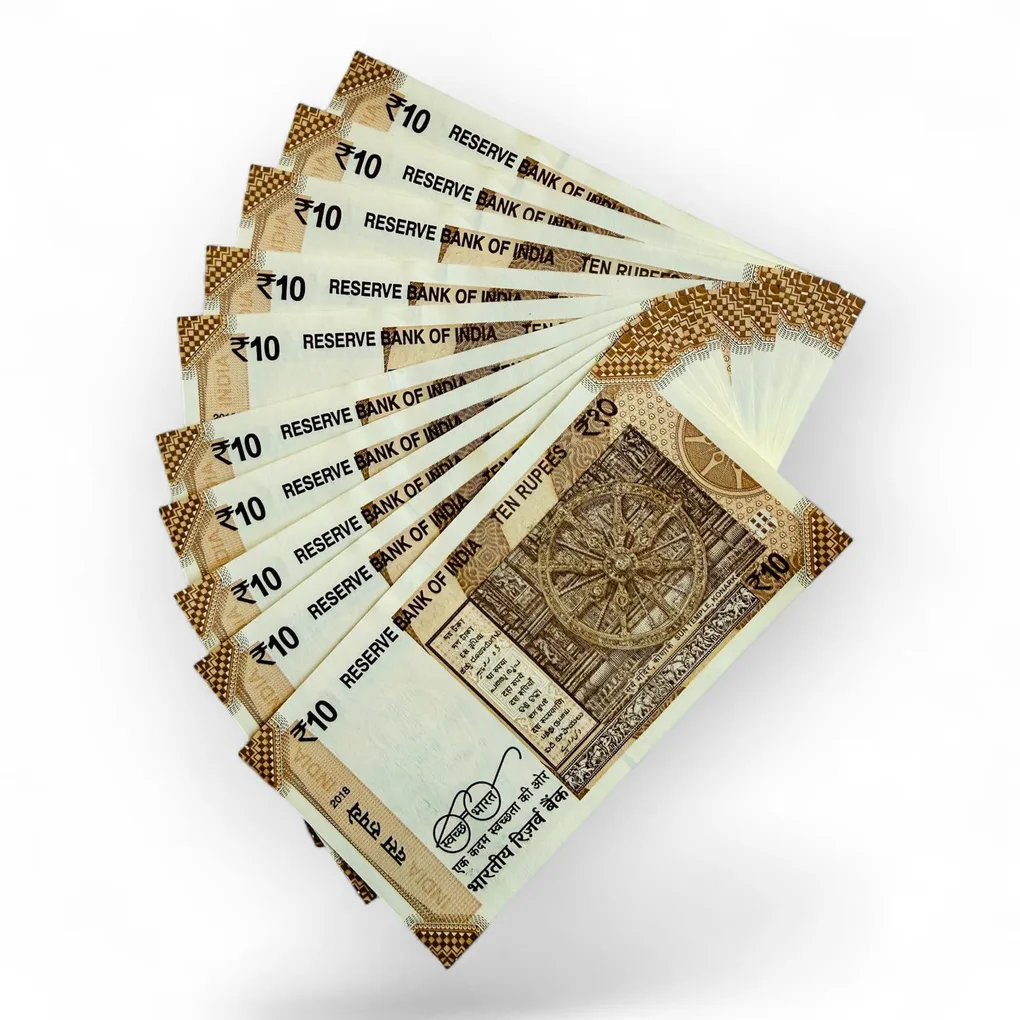 Rs 10 India Banknote Holy Serial Starting 786 Issue Gem Unc Unique and Rare