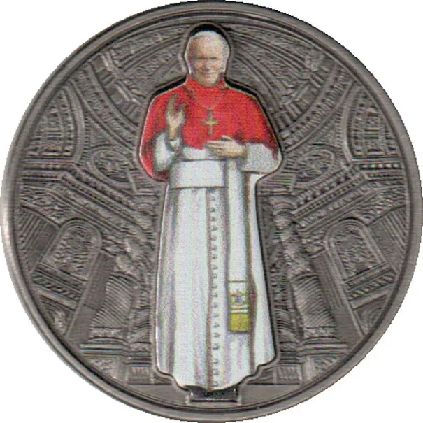 Reproduction Coin - Malawi 5 MWK Silver Plated Color 2010 Coin