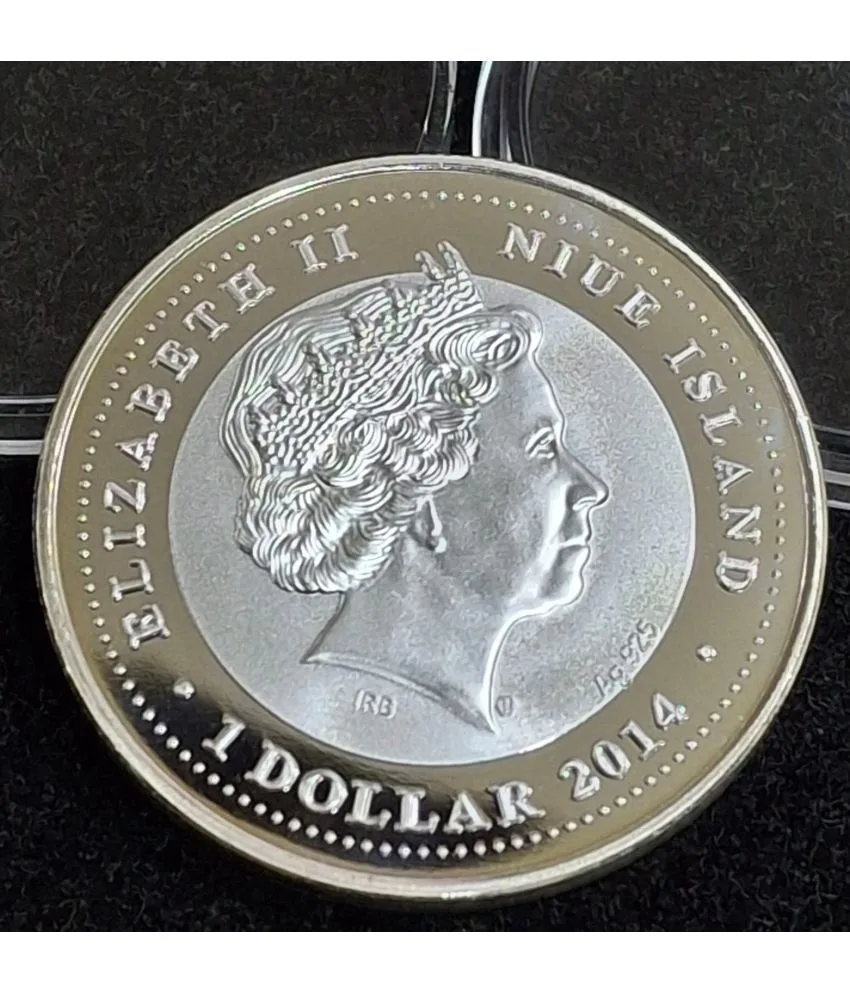 Reproduction Coin - Year of the Horse Niue Islands Silver Plated Coin