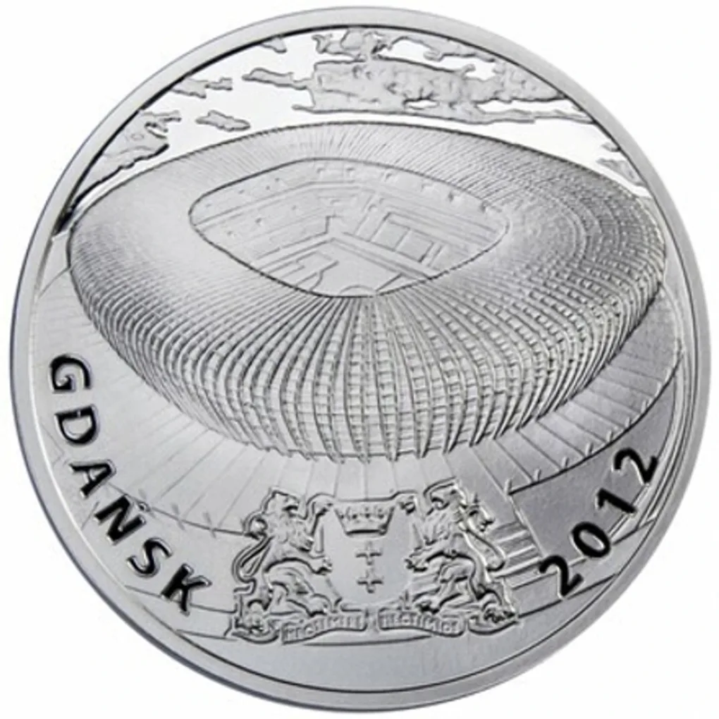 Reproduction Coin – NIUE Island 1 Dollar 2010 - Elizabeth II Gdansk Silver Plated Commemorative UNC Coin