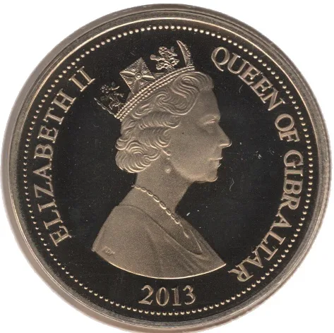 1 Crown Elizabeth II Coronation Jubilee of Queen Victoria & Queen Elizabeth II Unique and Rare