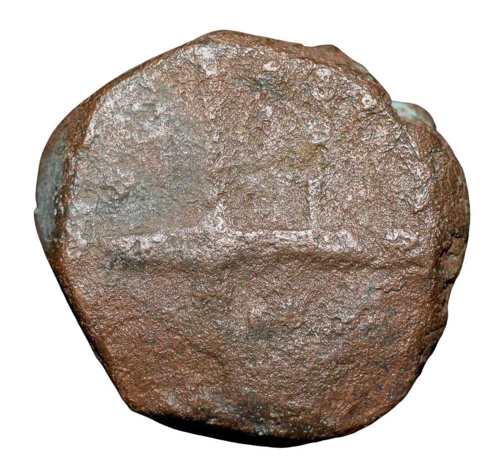 Copper Paisa of Bombay Presidency INO Shah Alam II (AD 1759-1806) of Jambusar Mint Unlisted Ext. Rare