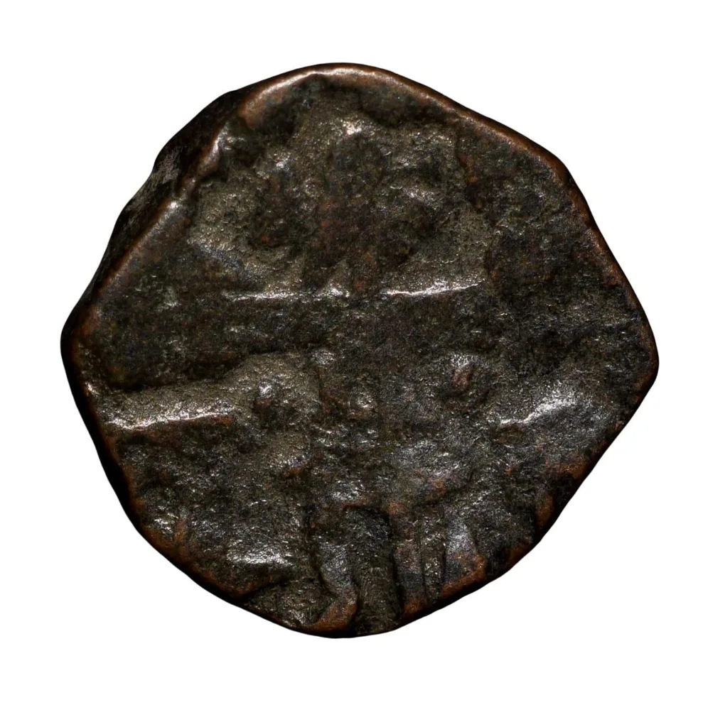 Copper Drachma of Indo-Parthian, Gondophares ( AD 20-50) Profile Bust Type