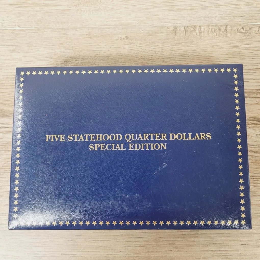 2001 State Quarter Colorized Editions (5 Coins Set) Enhanced Morgan Mint