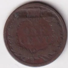 Indian Head Condition One Cent 1882 Bronze Coin