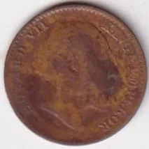 1/12 Anna 1908 King Edward VII Old British India Coin