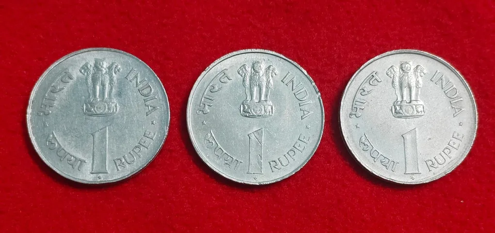 1 Rupee Jawaharlal Nehru 1889-1964 Year 1964 Each Coin Price 350