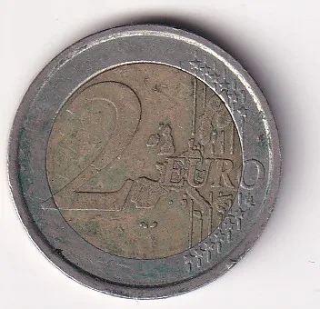 Italy 2 Euro (2006) Rare Bimetallic Commemorative Coin #E-331