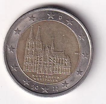 Germany 2 Euros (2011) Rare Bimetallic Commemorative Coin#E-348