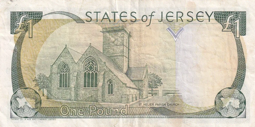 Jersey 1 Pound Rare Note#B2