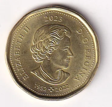 Canada 1 Dollar (Elsie MacGill,) 2023 Rare Coloured Coin #E-369