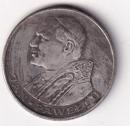 Poland 1000 Zlotys 1982 Pope John Paul II Fantasy Token #E-402