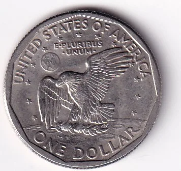 United States 1 Dollar 1979 "Susan B. Anthony Dollar" Rare Coin #K-50