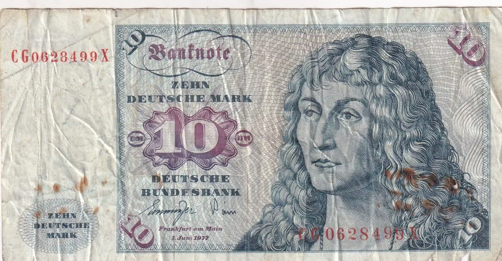 Germany 10 Deutsche Mark Note Low Condition#B2