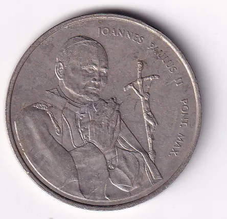 Canada Medal - Papal Visit to Pastorale 1984 Commemorative Issue Rare #K-82