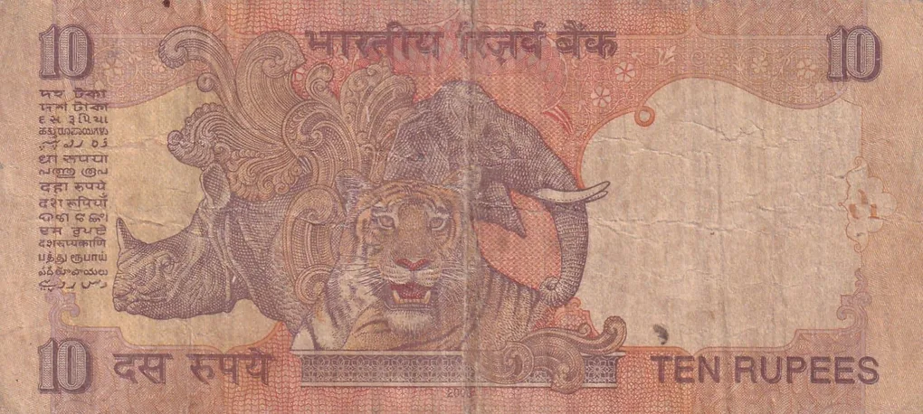 800000 Fancy Number 10 Rupees Rare Note