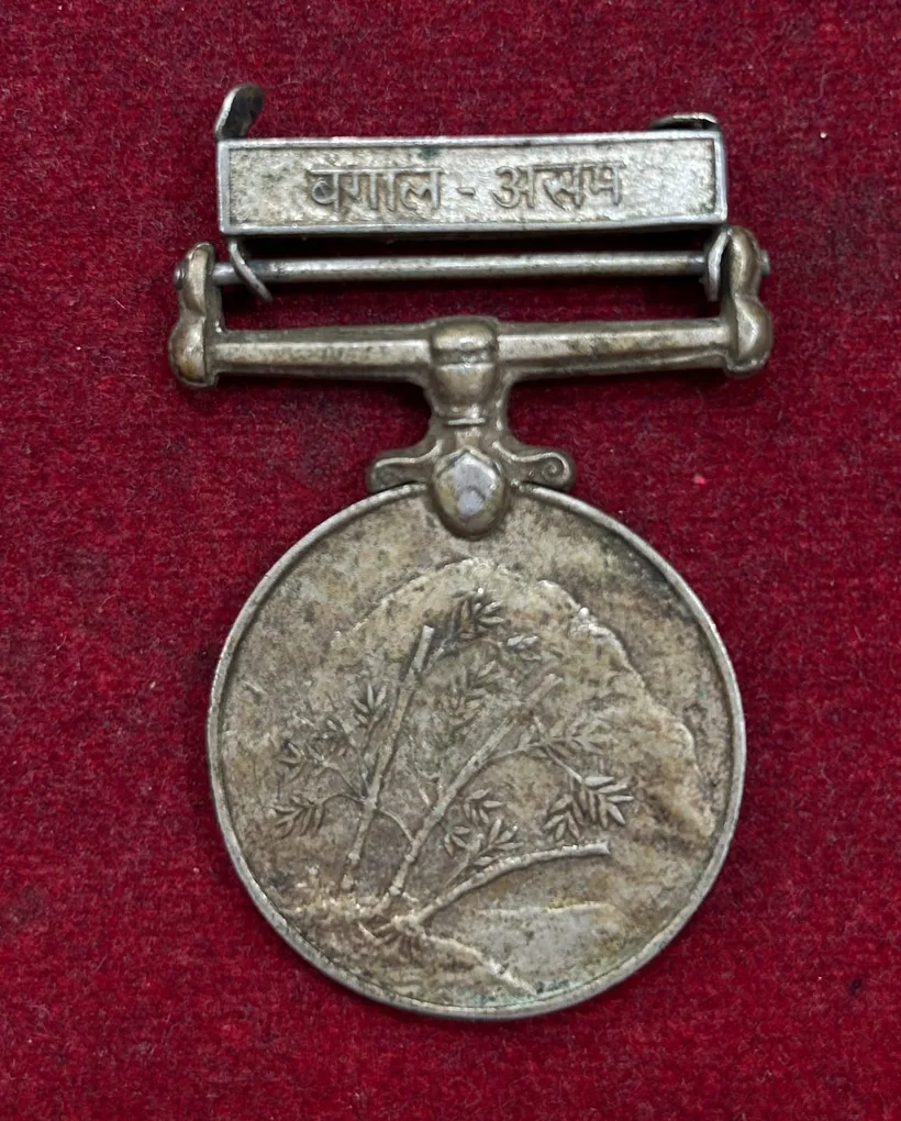 Indian Army Service (Sainya Seva Mandal) Marusthal Medal (37 gms approx) Commemorative Medal #K-7