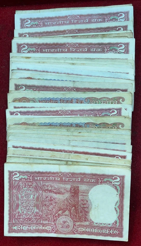 2 Rupees MIX Governor (73 PCS) LOTT #*136