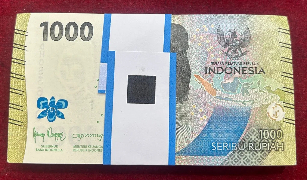 Indonesia 1000 Rupiah GEM UNC (100 Note) Non-Serial Packet
