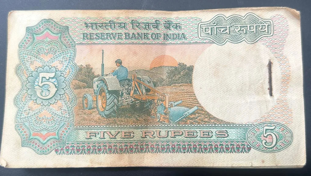 5 Rupees Governor R.n.malhotra ( 80 Note )Serial Packet