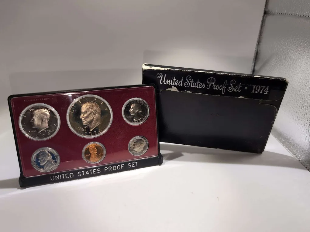 1974 United States Series Proof (6) Coins Set