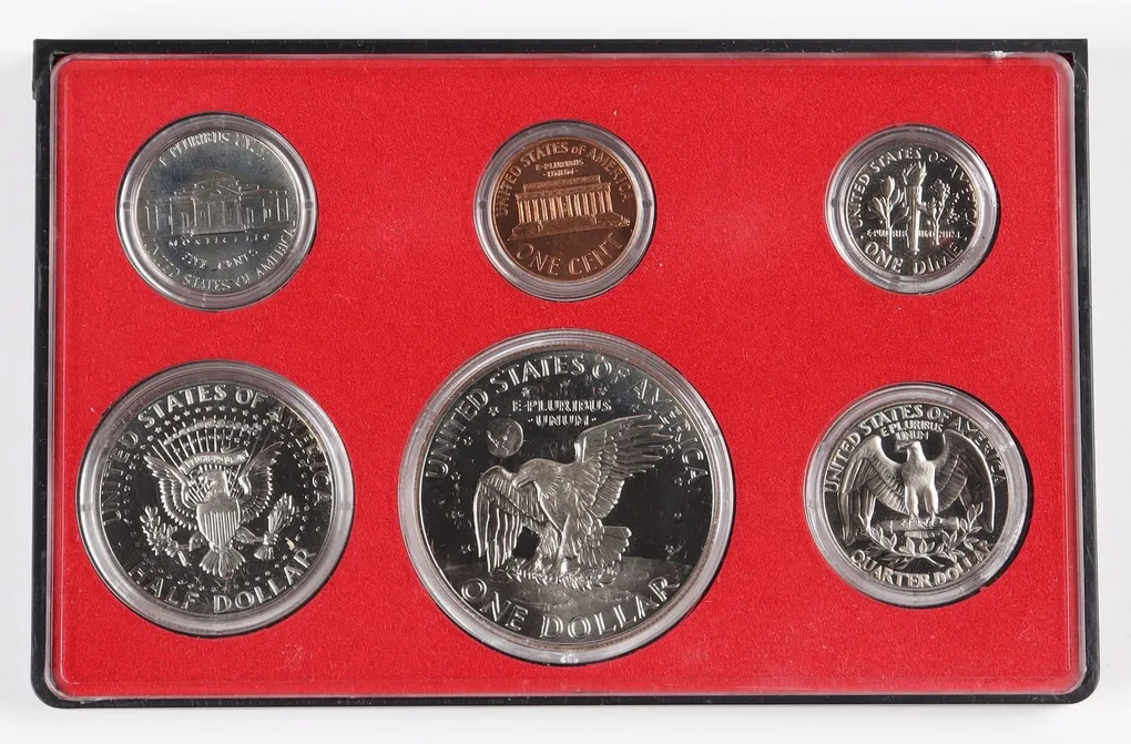 1974 United States Series Proof (6) Coins Set