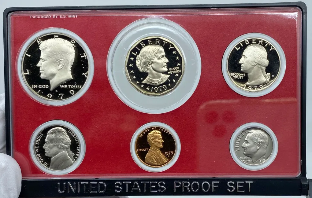 1979 United States Series Proof (6) Coins Set