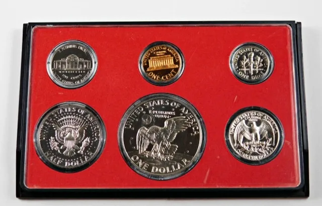 1973 United States Series Proof (6) Coins Set