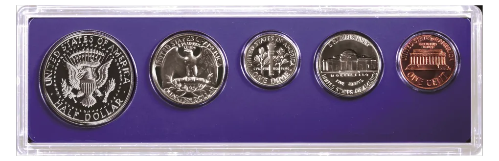 United States Special Mint Issue Rare (5 Coin Set Including 1 Coin Silver ) Package by U.S. Mint