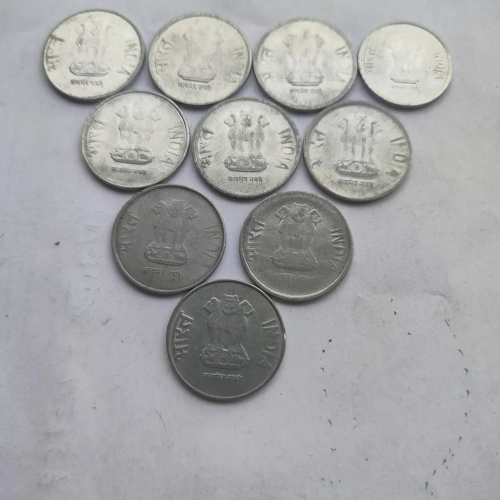10 Coins Set of Two Rupees 2011-2020 Republic India Coinage