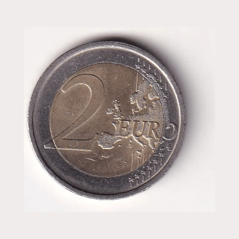Austria 2 Euros 2nd map 2020 Rare Bimetallic Coin#C-133