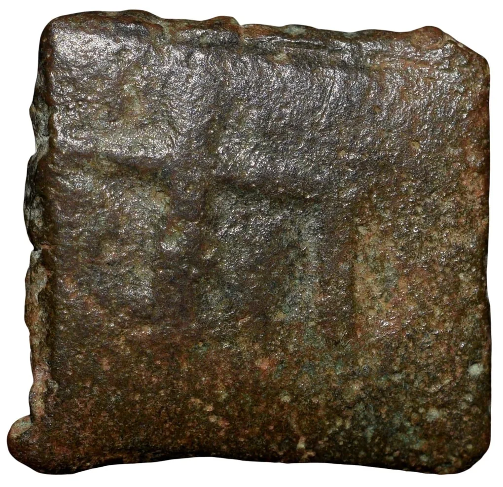 Copper Coin of City-State 'Eran-Vidisha' (2nd Cen. BC) with Bold Swastik