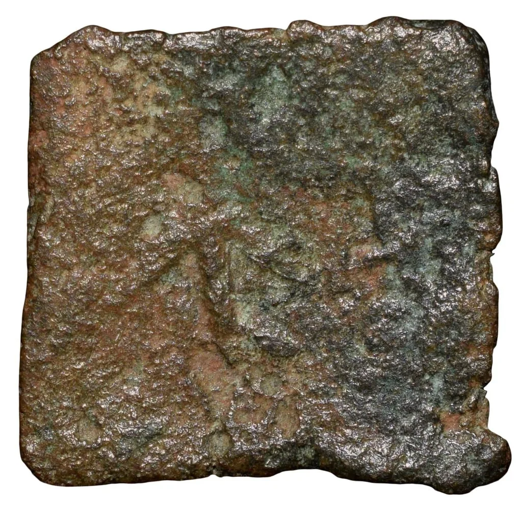 Copper Coin of City-State 'Eran-Vidisha' (2nd Cen. BC) with Bold Swastik