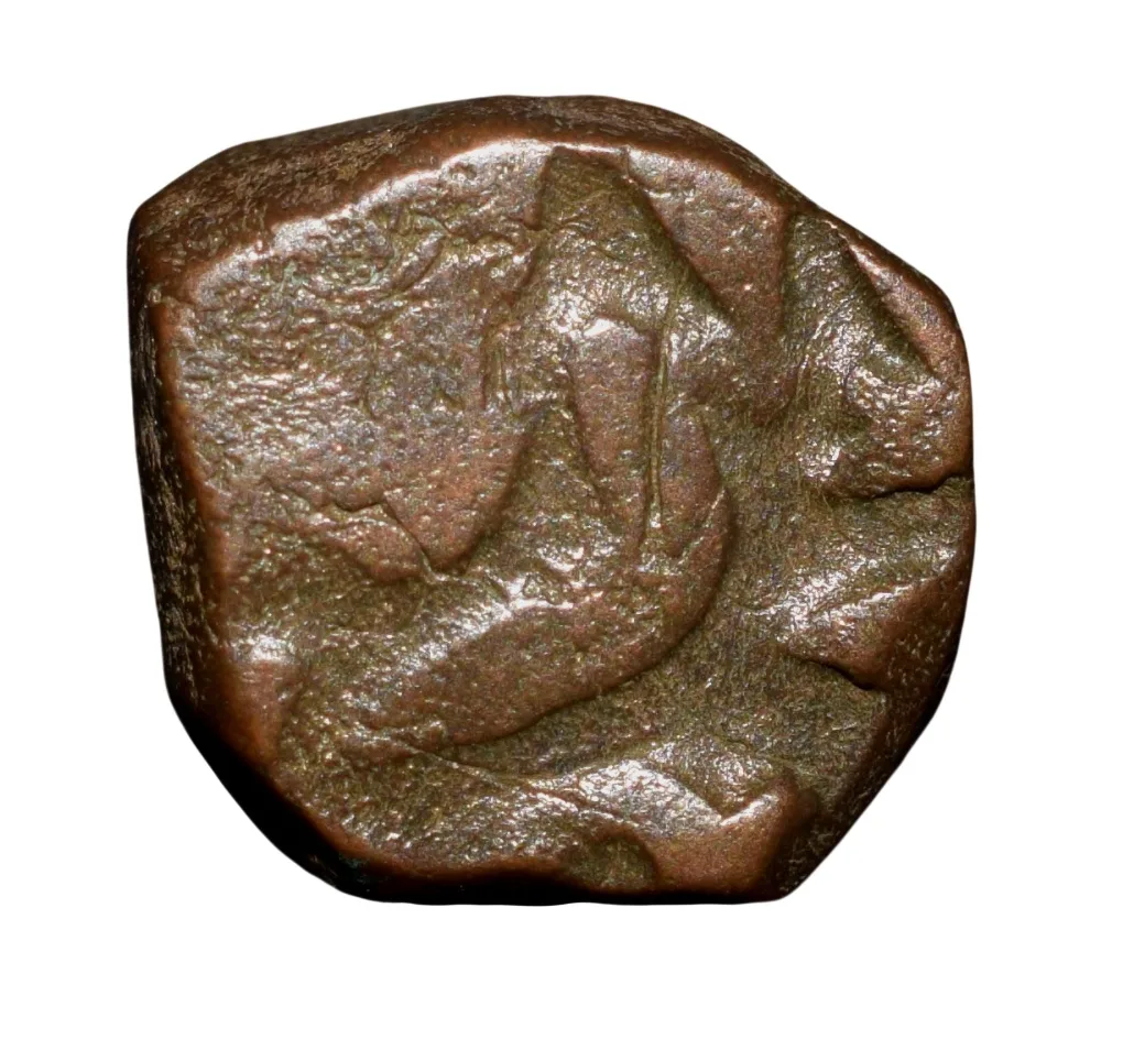 Copper 1/4 Tanka of Sikander Shah Lodi(AD 1488-1517) of Delhi Sultanate D710 Rare