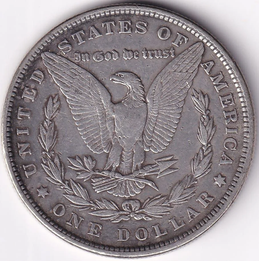 Morgan Silver Dollar 1879 United States 26.7 Grams Silver Coin Rare