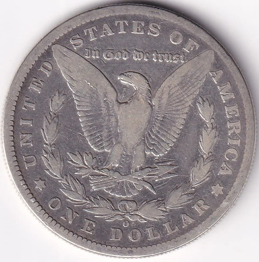 Morgan Silver Dollar 1899 United States 26.7 Grams Silver Coin Rare